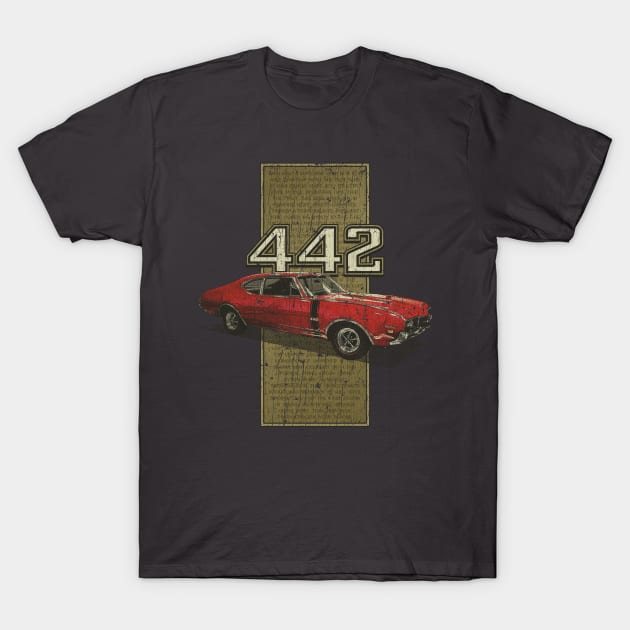 Oldsmobile 442 1968 T-Shirt by JCD666